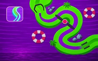 Color Path Line 3D Draw and Roll Puzzle Runner - game thumbnail image