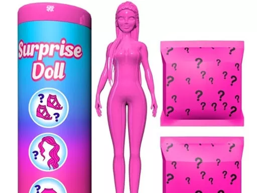 Color Reveal Surprise Doll - game thumbnail image