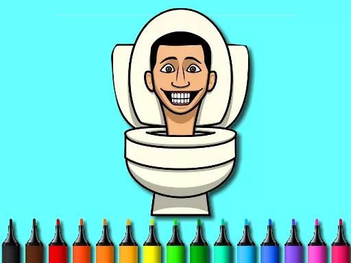 Color Skibidi Toilet - game thumbnail image