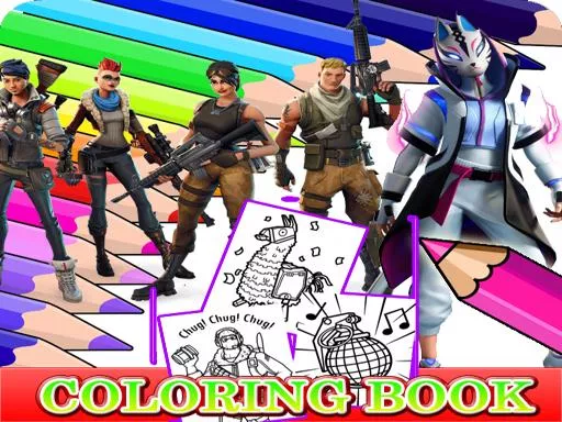 Coloring Book for Fortnite - game thumbnail image