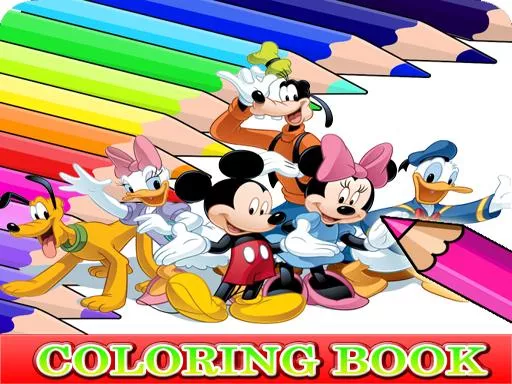 Coloring Book for Mickey Mouse - game thumbnail image