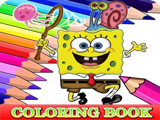 Coloring Book for Spongebob - game thumbnail image