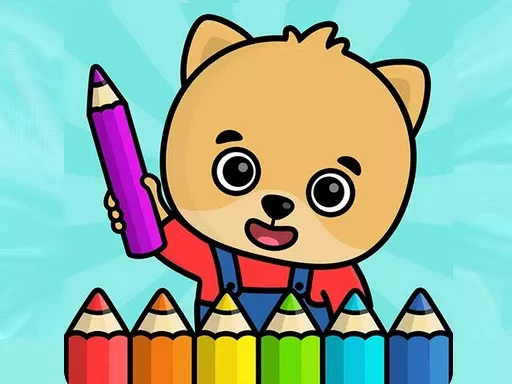 Coloring book - games for kids - game thumbnail image