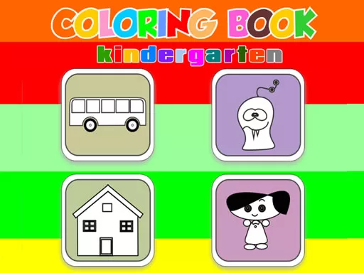 Coloring Book Kindergarten - game thumbnail image