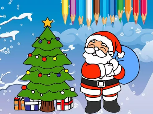 Coloring Christmas Tree - game thumbnail image