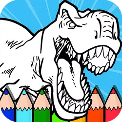 Coloring Dinosaurs for Kids - game thumbnail image