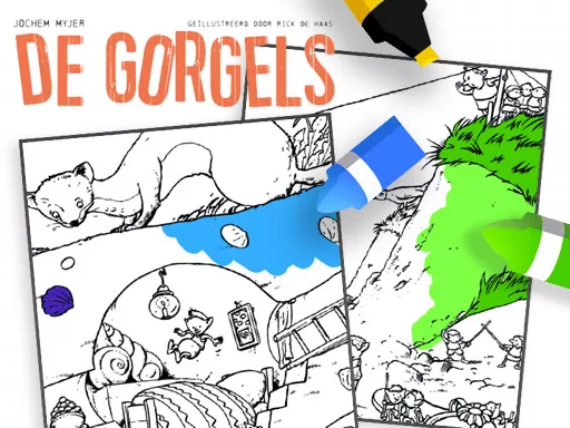 Coloring Gorgels - game thumbnail image