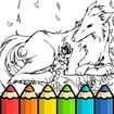 Coloring Pages Of Anime Wolves game thumbnail image