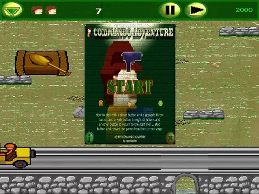 Commando Adventure - game thumbnail image