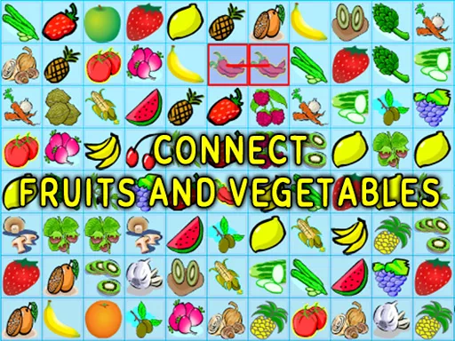 Connect: Fruits and Vegetables - game thumbnail image