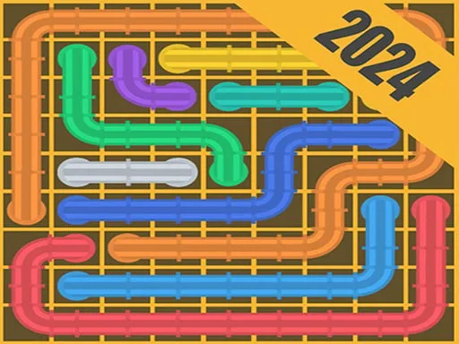Connect Pipe! Color Puzzle Game game thumbnail image