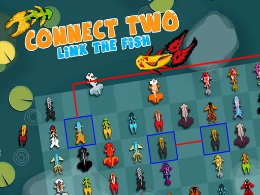 Connect Two : Link the Fish - game thumbnail image