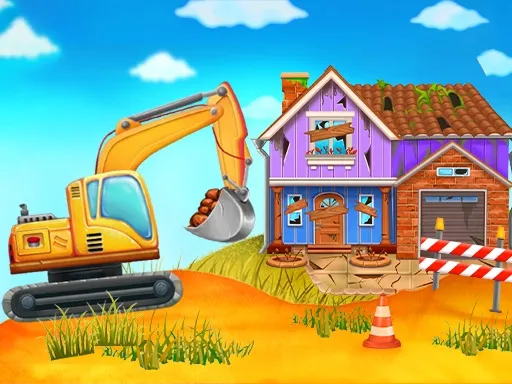 Construction Truck: Building Games for Kids - game thumbnail image