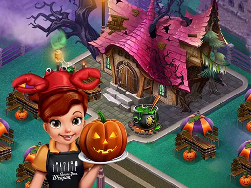 Cooking Fast Halloween - game thumbnail image