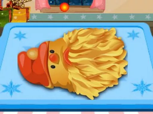 Cooking Golden Santa Bread - game thumbnail image