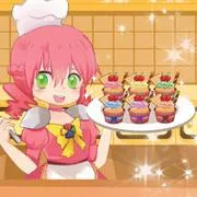 Cooking Super Girls: Cupcakes - game thumbnail image