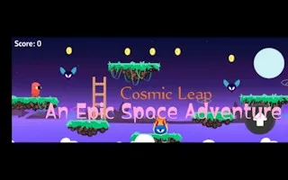 Cosmic Leap An Epic Space Adventure - game thumbnail image