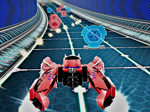Cosmic Racer 3D - game thumbnail image