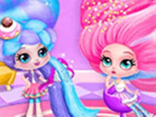 Cotton Candy Style Hair Salon - Fancy Hairstyles - game thumbnail image