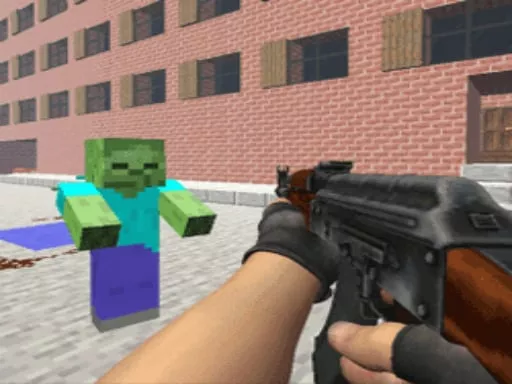 Counter Craft 2 Zombies Game - game thumbnail image