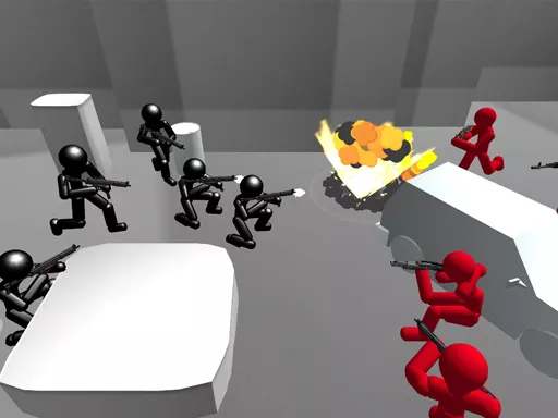 Counter Stickman Battle Simulator - game thumbnail image