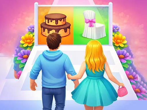 Couple Wedding Race Game - game thumbnail image
