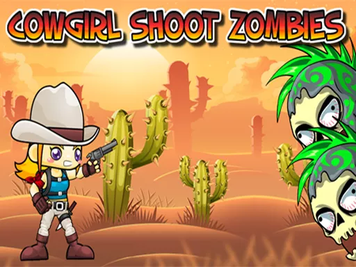 Cowgirl Shoot Zombies - game thumbnail image