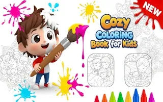 Cozy Coloring Book for Kids - game thumbnail image
