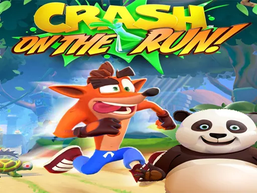 Crash Bandicoot and Little Panda: On the Run! 2 - game thumbnail image