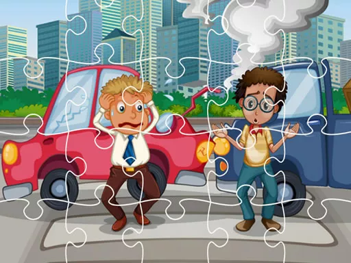 Crash Car Jigsaw - game thumbnail image