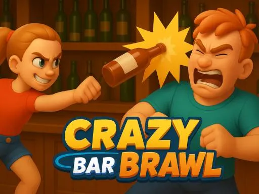 Crazy Bar Brawl - game thumbnail image