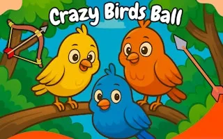 Crazy Birds Ball - game thumbnail image