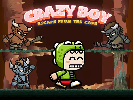 Crazy Boy Escape From The Cave - game thumbnail image