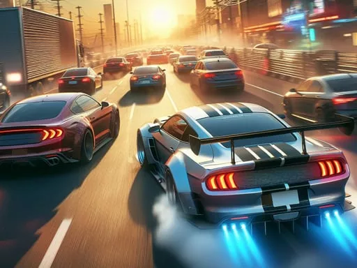 Crazy City Race - game thumbnail image