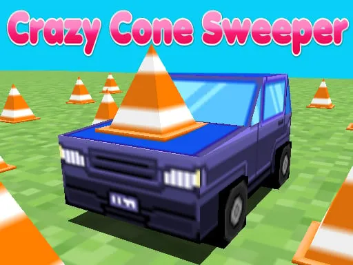 Crazy Cone Sweeper game thumbnail image