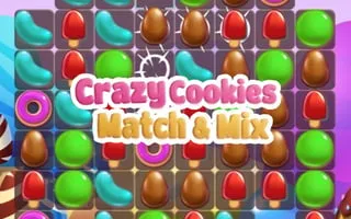 Crazy Cookies Match & Mix - game thumbnail image