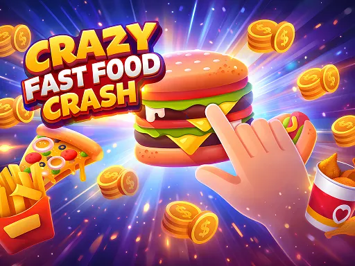 Crazy Fast Food Crash - game thumbnail image