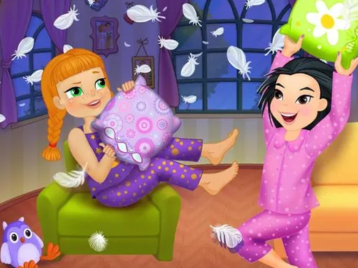 Crazy Pillow Fight Party - game thumbnail image