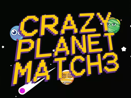 Crazy Planet Match 3 - game thumbnail image