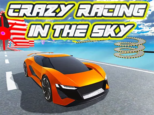 Crazy racing in the sky - game thumbnail image