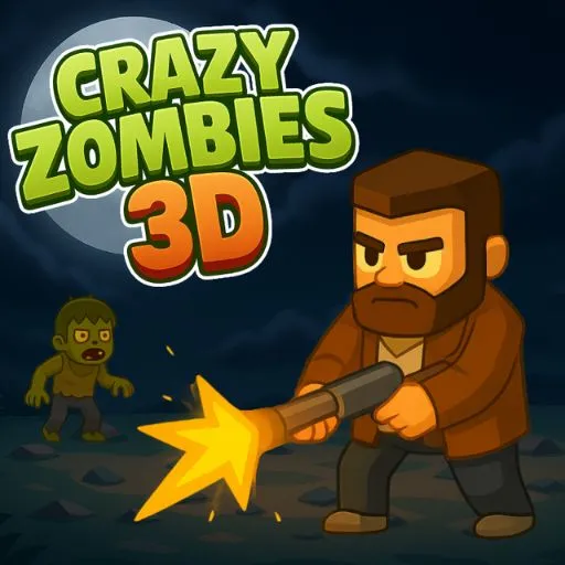 CrazyZombies 3D game thumbnail image
