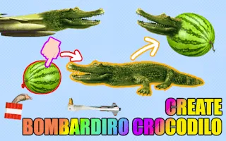 Create Bombardiro Crocodilo - game thumbnail image