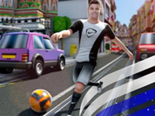 Cristiano Ronaldo Kick N Run - game thumbnail image