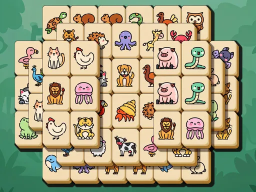 Critter Mahjong Solitaire game thumbnail image