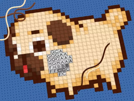 Cross Stitch 2 - Coloring book 1 - game thumbnail image