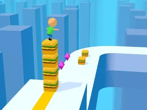 Cube Stack - Cube Surfer  - game thumbnail image