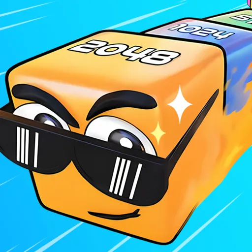 Cubes 2048.io game thumbnail image