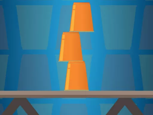 Cups Tower Builder - game thumbnail image