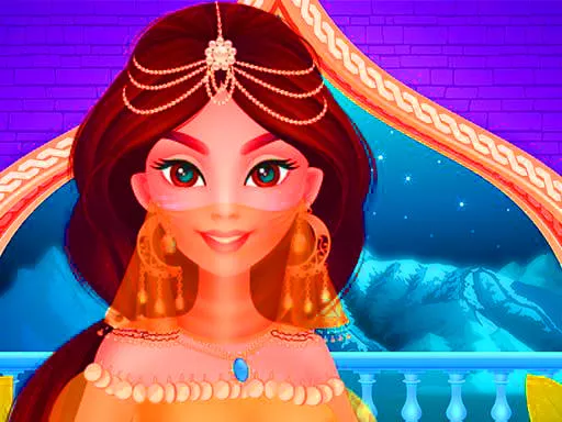 Cute Arabian Princess Dress Up - game thumbnail image