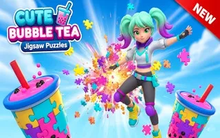 Cute Bubble Tea Jigsaw Puzzles - game thumbnail image